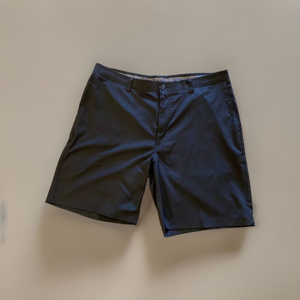 Pro Tour Men's Golf Shorts Black‎ Size 38 Inseam 9"